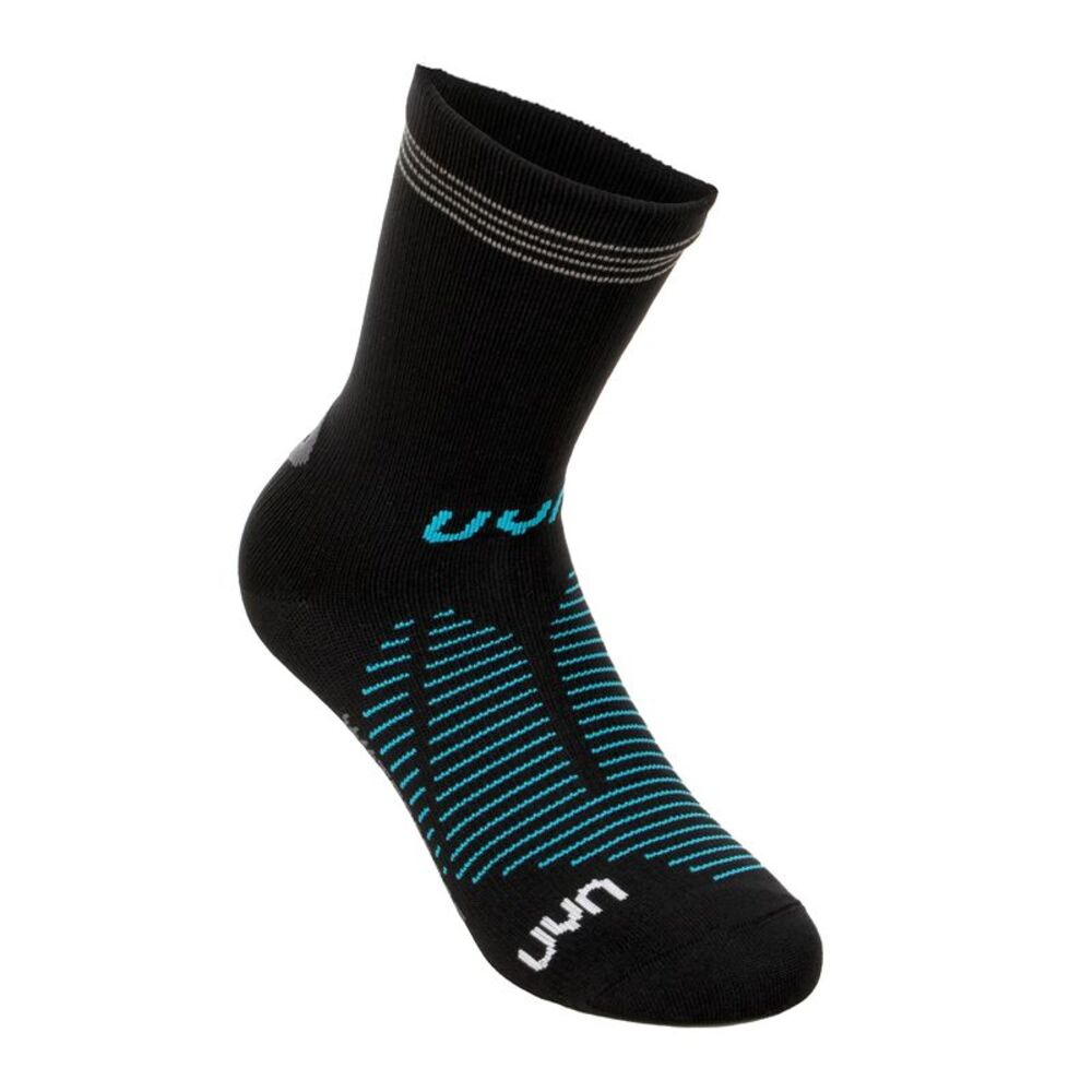 Salomon Unisex Adult Predict Geometric Pattern Grip Socks (Pack of 2) / Black/Gr
